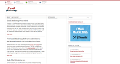Desktop Screenshot of emailmarketings.net